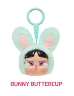 CRYBABY パワーパフガールズシリーズぬいぐるみBUNNYBUTTERCUP