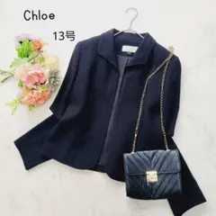 Chloe＊クロエフォーマル＊黒　ブラックフォーマル　ジャケット