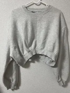 ショート丈 スウェット