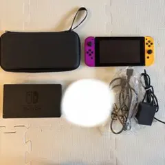 （のり様専用）Nintendo Switch 本体 紫とオレンジのジョイコン