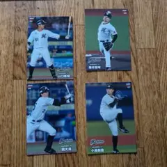 プロ野球チップス2024千葉ロッテマリーンズ 4枚セット