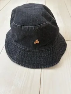 GAP baby バケットハット デニムブラック