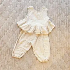 韓国服 cotton house フリル付きセットアップ 110cm