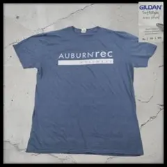 ギルダン オーバーン大学 Tシャツ 青 XL アメカジ　ストリート　古着　重ね着