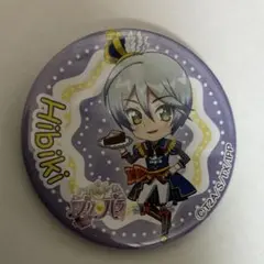 難あり】プリパラ 紫京院 ひびき 缶バッジ ハピプリ バースデー 誕生日