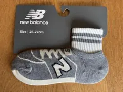 【新品】ニューバランス　スニーカーソックス 25-27cm