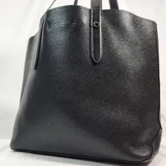 COACH コーチ ゴッサム シボ革 トートバッグ A4収納可能 近年モデル 黒 