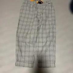 NIKO AND... チェック柄ワイドパンツ