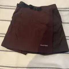 【mont-bell 】キュロットパンツラップスカート軽量　【Sサイズ】