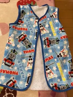 暖かい トーマス スリーパー ベスト フリース 100 〜 110 起毛