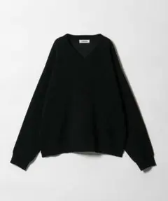プレーティング クロップド Vネック ニット ／ MONKEY TIMEのサムネイル