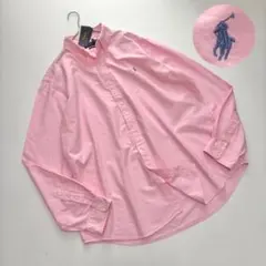 新品 ポロラルフローレン オックスフォードシャツ ポニー刺繍 XL 23年