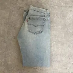 90s Levi's 501 ストレートデニムボタン裏524 W78股下77程度