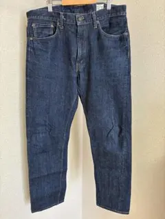 わりと美品✨️ オアスロウ 107 セルビッチデニム 紺 日本製 M - メルカリ