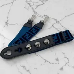 【極美品】FENDI フェンディ ショルダー ストラップユー ズッカ スタッズ