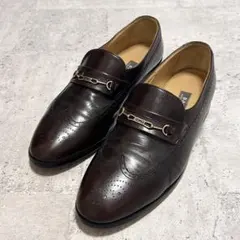 BALLY ビットローファー ウィングチップ 8E(26.5相当) ブラウンのサムネイル