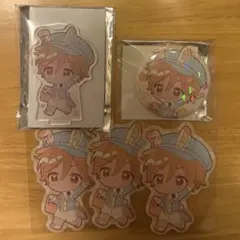 あんスタ アニカフェ アクスタ ステッカー 缶バッジ 真白友也