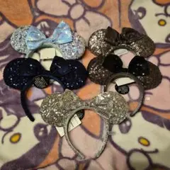 ディズニーランド　カチューシャ　5個セット　スパンコール