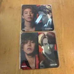 BOT コースター THE RAMPAGE 陣 RIKU セット