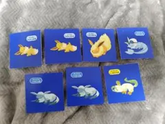 ポケモンパン　sleep　デコキャラシール　7点セット