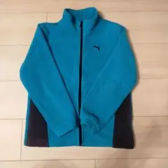 PUMA フリースジャケット 130cm ターコイズ
