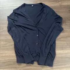UNIQLO UV カーディガン M ネイビー