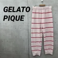 GELATO PIQUE セサミストリートロングパンツ L ピンク