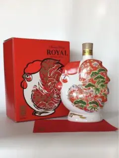 【希少】サントリーローヤル 12年 干支ボトル 申年 陶器ボトル 未開栓 古酒 未開栓】 SUNTORY ROYAL サントリー ウイスキー ローヤル12年