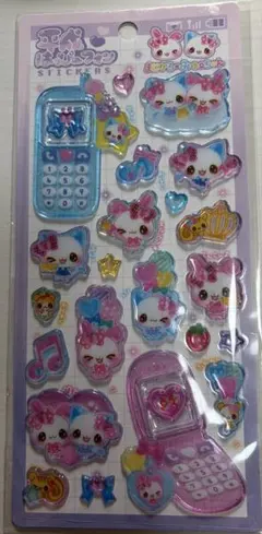 平成はっぴーフォン　平成レトロ まじかるみゅーちゃん　シール