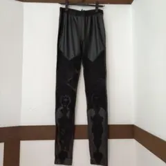 新品未使用　ブラック装飾レギンス　パンクラブ パンク　PUNK RAVE　L