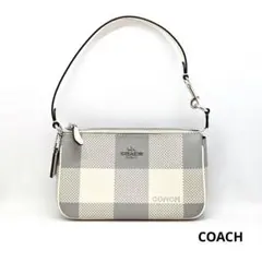 COACH コーチ ポーチ バッグノリータ バッファロー 格子柄 チェック