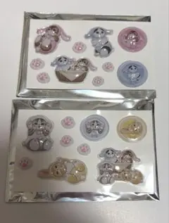 mofusand gigo 特典 シール 2種セット①