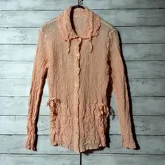 ミーバイイッセイミヤケ 襟付き 長袖 テーラードジャケット リボンのサムネイル