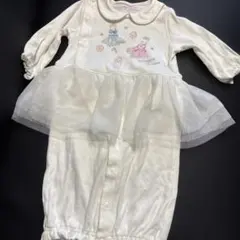 ＜新品・未使用＞mezzo piano 2WAY ドレスオール メゾピアノ(mezzo piano)ローズつぼみ柄 2wayオール