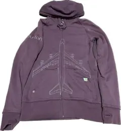 パープル パーカー