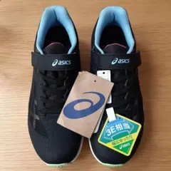 【新品】asics スニーカー 25cm 3E相当 黒