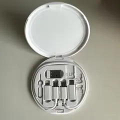 充電ケーブルセット 円形ケース付き
