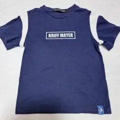 クリフメイヤー　KRIFF MAYER ネイビー Tシャツのサムネイル