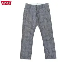 【Levi's】コットンパンツ/チェック柄/W34L32★リーバイスのサムネイル