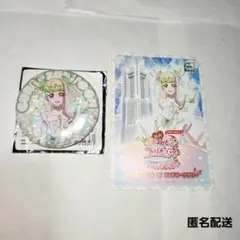 キュアズキューン　ランドマークタワー　缶バッジ　特典カード　キミプリ　限定　②