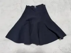 フレアスカート　紺色　SIZE FREE