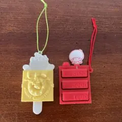 サンリオ おまけ2点セット ハローキティ キキララ 当時物 1980年代のサムネイル