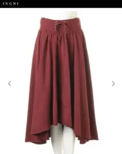 INGNI レースUPイレヘムスカート
