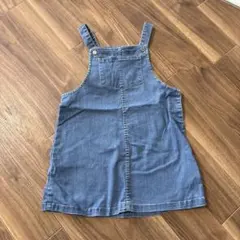 ZARA 　サロペット　スカート　デニム