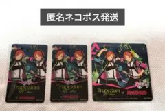 2wink JOYSOUNDコラボ クリアカード コースター 3点 あんスタ