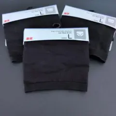 UNIQLOユニクロショーツＬサイズ（ジャストウエスト）ブラック