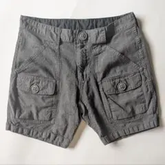 mountain research ブッシュショーツ ウール グレー L 日本製のサムネイル
