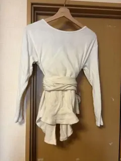 FREAK'S STORE リブ　七分袖トップス