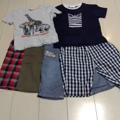 Ｔシャツ2枚、短パン4本　まとめ売り