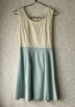 レストローズ　ワンピース　ミントブルー